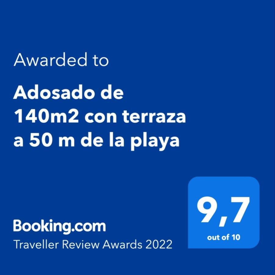 הוילה דניה Adosado De 140M2 Con Terraza A 50 M De La Playa מראה חיצוני תמונה